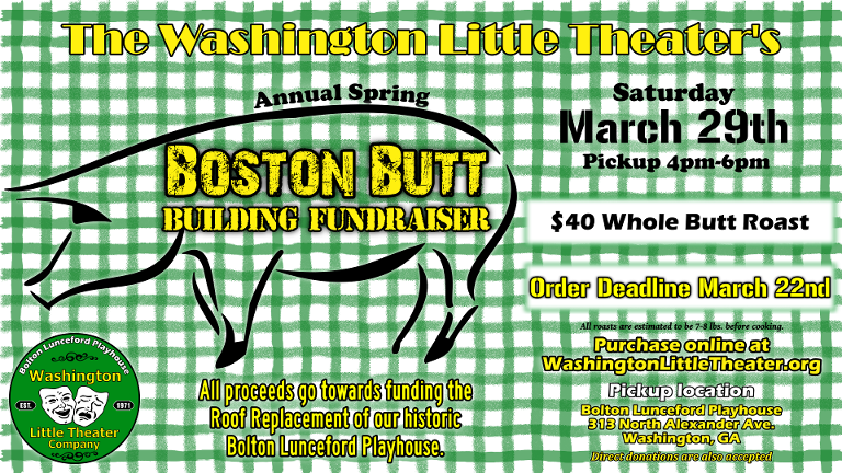 Boston Butt Fundraiser